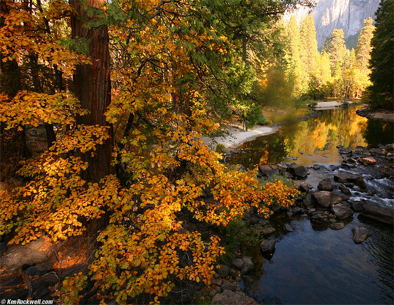 Paoha Bridge, Yosemite National Park, California.