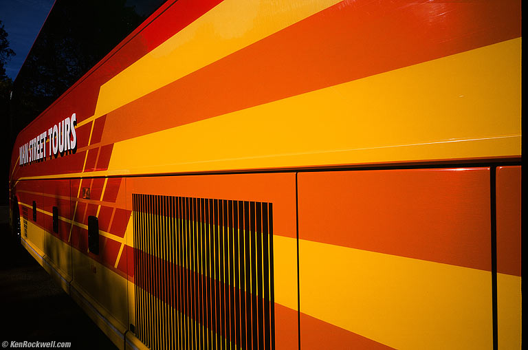 Tour Bus, Yosemite Valley