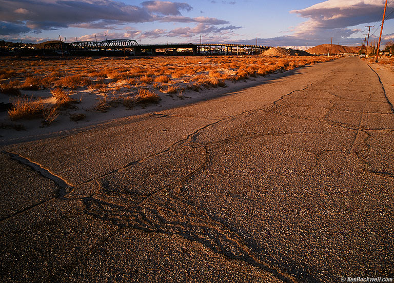 Road by the Sand Houses