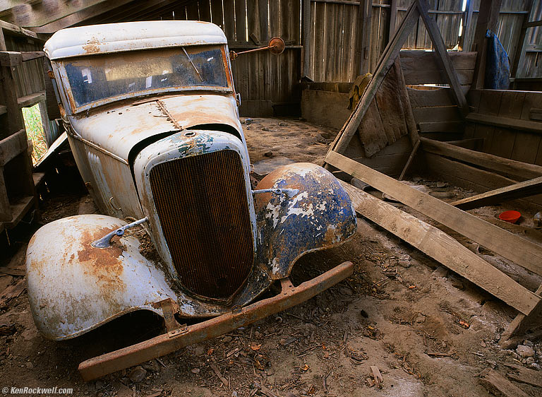 Old Chevy, River Rd 34 miles east of Monterey