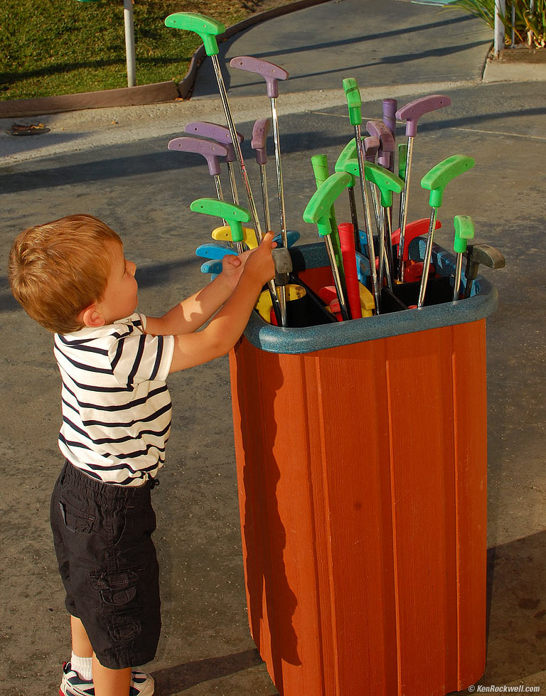 All Done Golf, 6:57 PM.