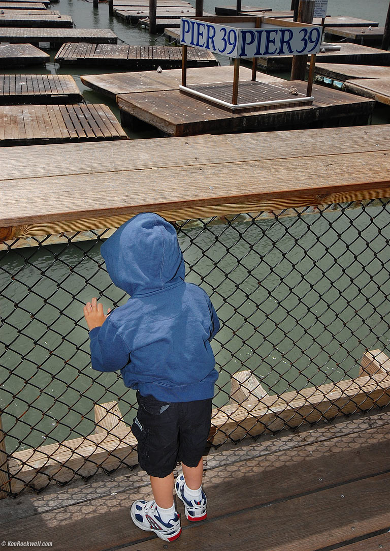 Ryan at Pier 39, 2:20 PM.