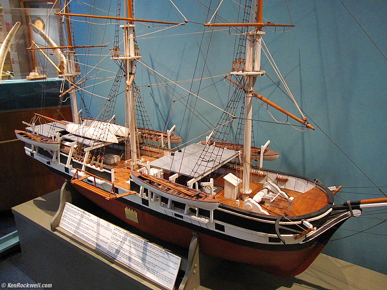 Model Ship, Cold Spring Harbor Whaling Museum, 3:11 PM.
