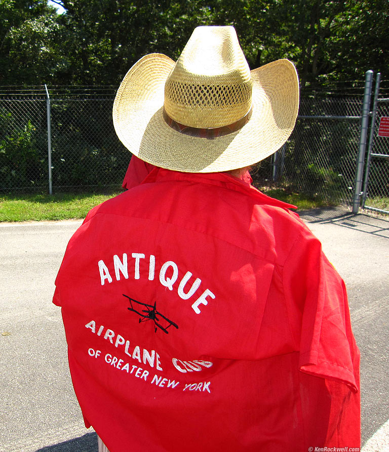 Mom, Bayport Aerodrome, Long Island, New York, 12:17 PM.
