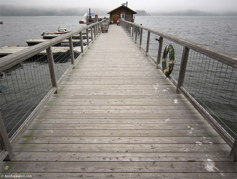 Pier, Tomales Bay, California, 3:46 PM.