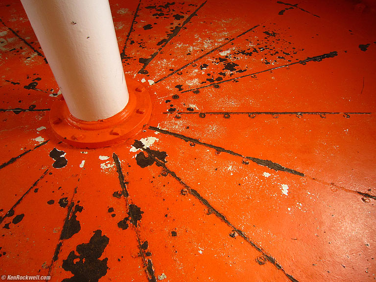 Orange, Point Reyes Lighthouse, Point Reyes, California, 4:09 PM.