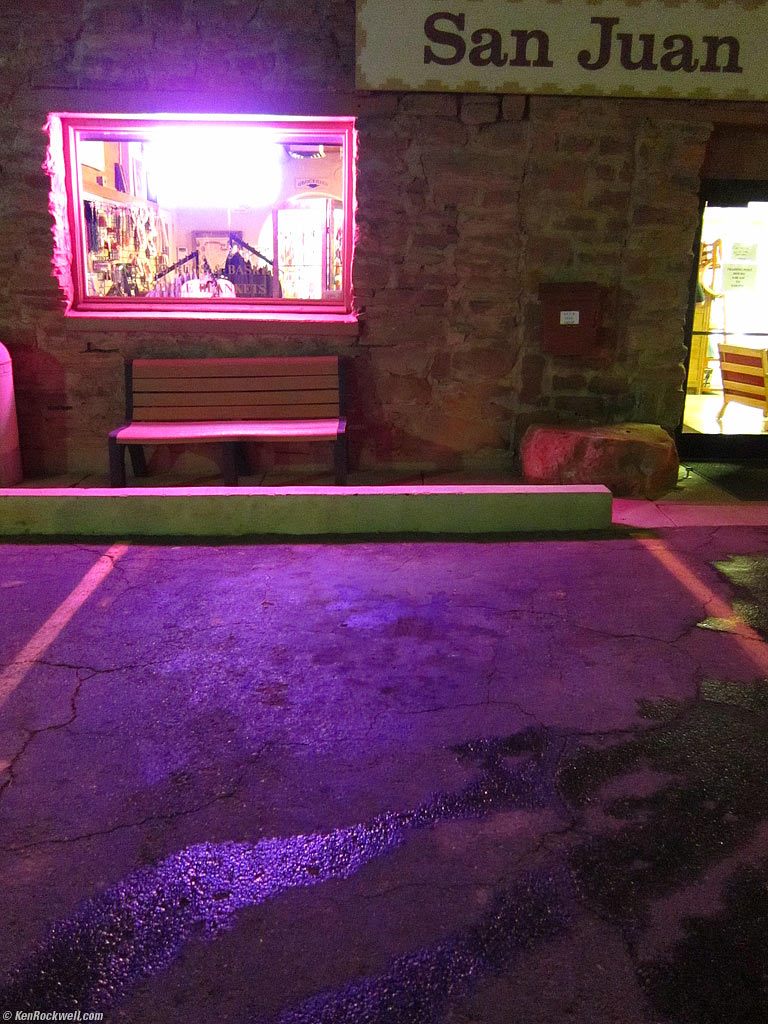 Monument Valley, Navajo Nation, 4:08 PM.