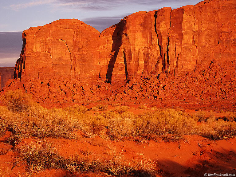 Monument Valley, Navajo Nation, 7:31 AM.