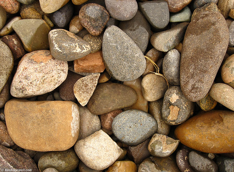 Stones, Colorado River, Moab, Utah, 9:32 AM.