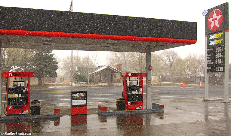 Snow, Monticello, Utah,