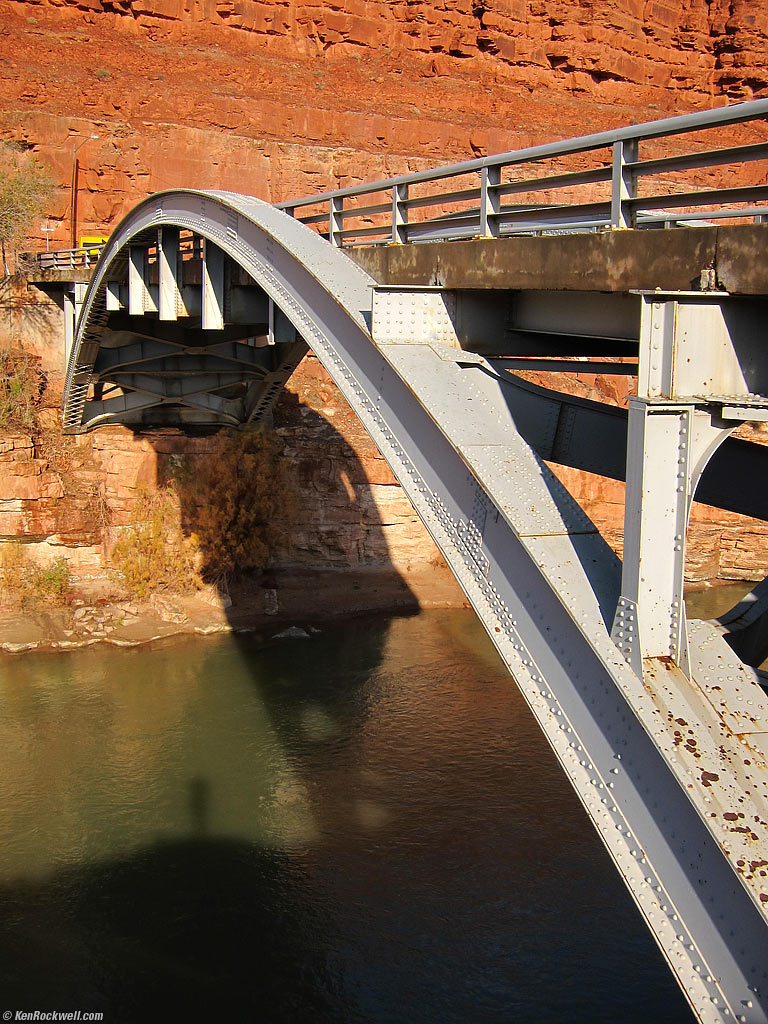 San Juan Inn, Mexican Hat, Utah, 5:49 PM.