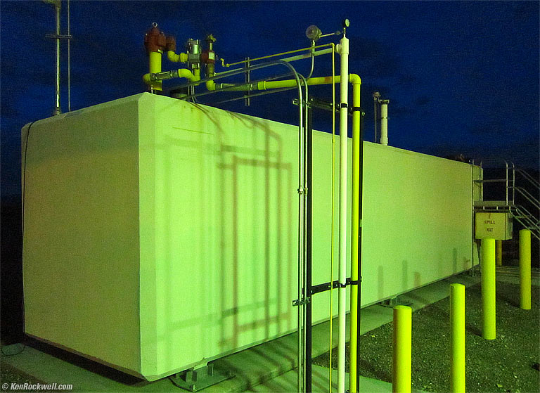 Tank, Stovepipe Wells, 5:46 PM.