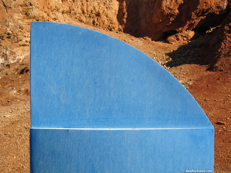Half Dome, Golden Canyon, Death Valley, 10:14 A.M.