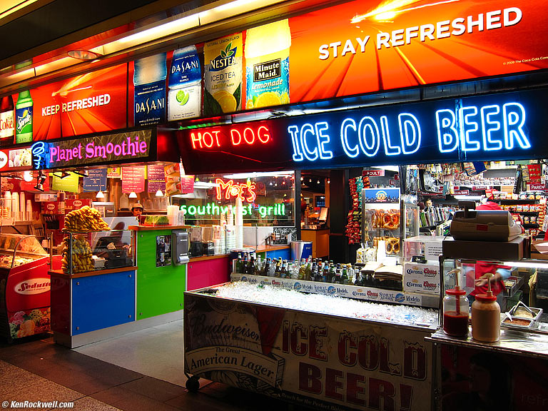Inside Penn Station, New York