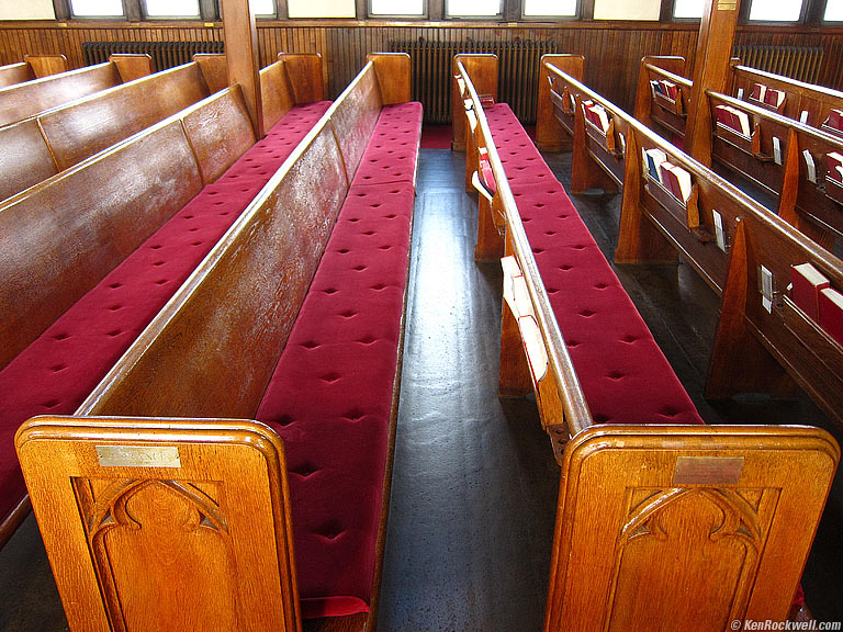 Pews, First Presbyterian Church of Springfield Gardens
