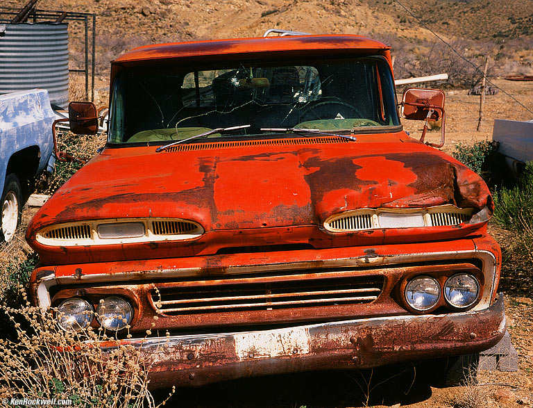 RED TRUCK, HACKBERRY
