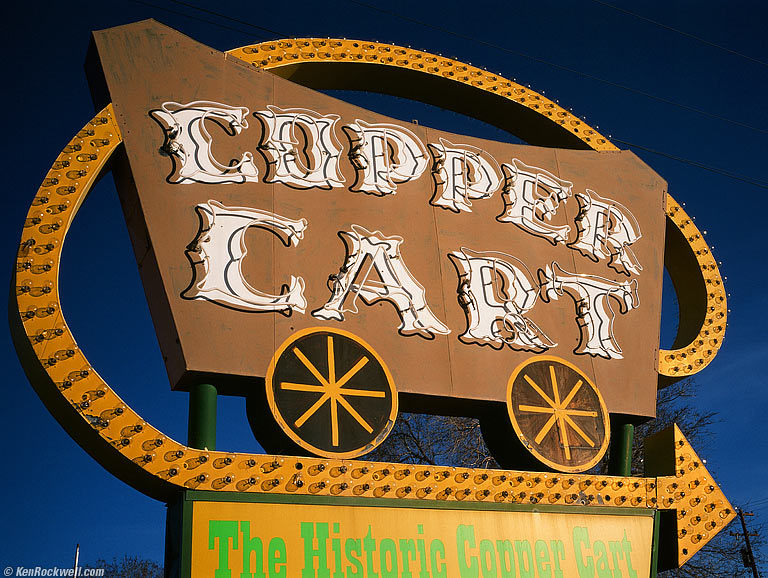 COPPER CART, SELIGMAN, ROUTE 66