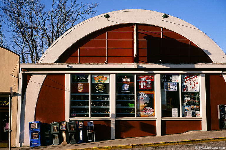 Bonanza Market, Nevada City, California.
