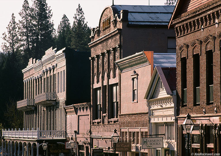 Nevada City, California.