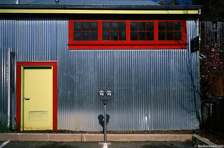 Tin Wall, Nevada City, California.