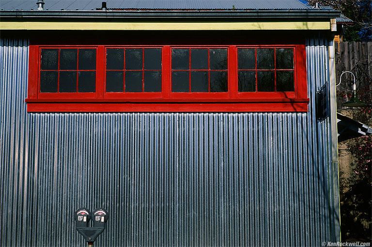 Tin Wall, Nevada City, California.