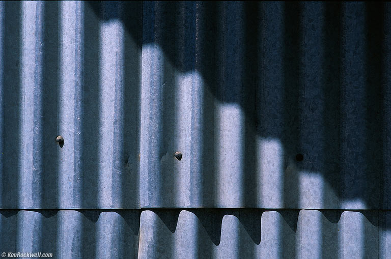 Tin Wall, Empire Mine, Grass Valley, California.