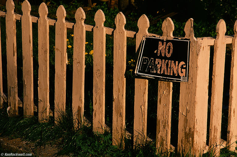 Fence, Downieville, California.