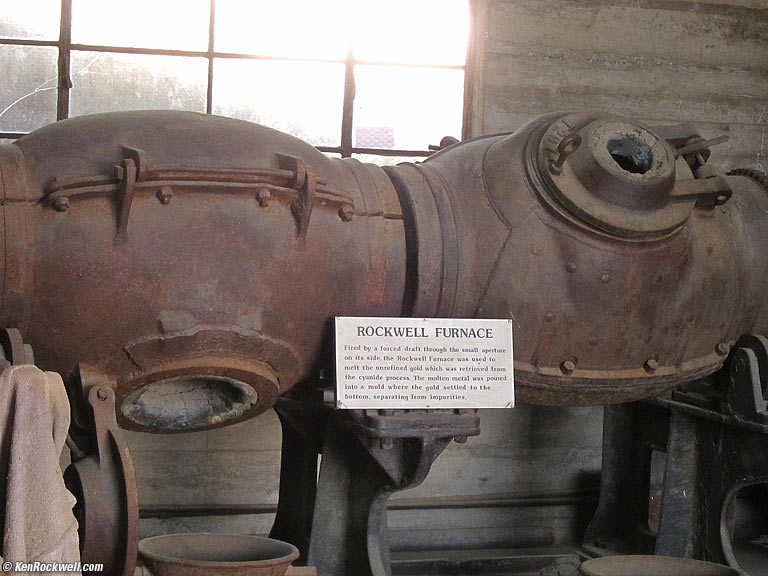 Rockwell Furnace, Empire Mine, Grass Valley, California.