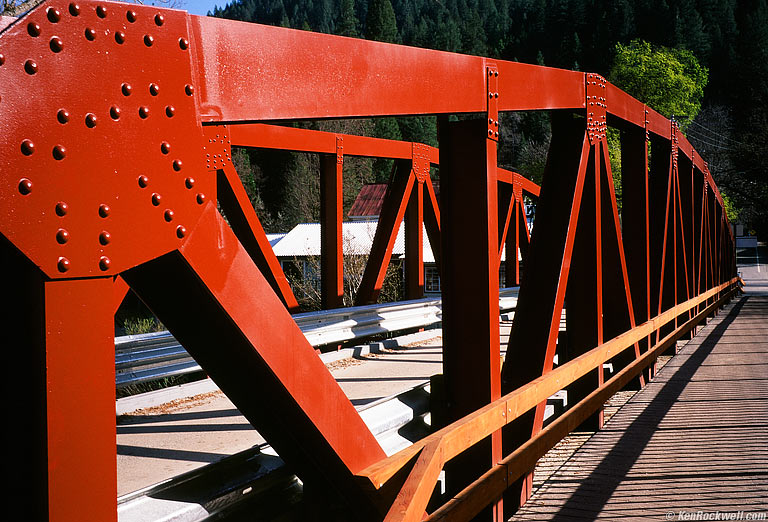 Bridge, Downieville, California.