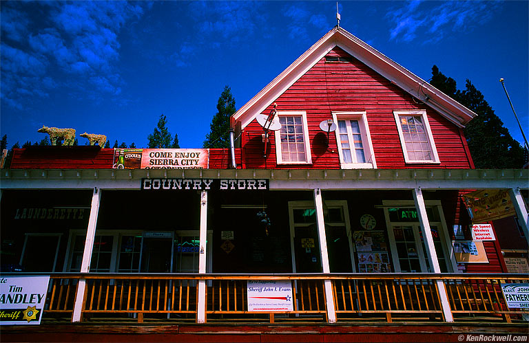 General Store, Sierra City, California.
