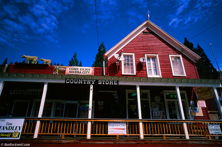 General Store, Sierra City, California.