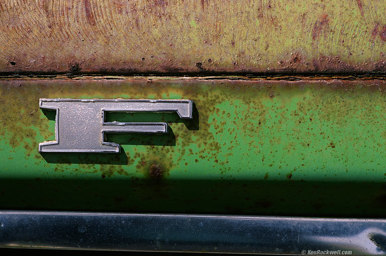 F, Maybe near Quincy, California.