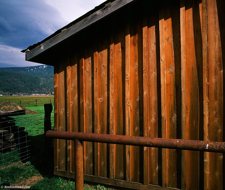 Taylorsville, California, 5PM.