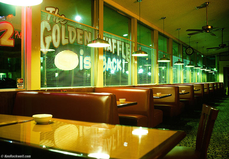Golden Waffle, Chico, California.