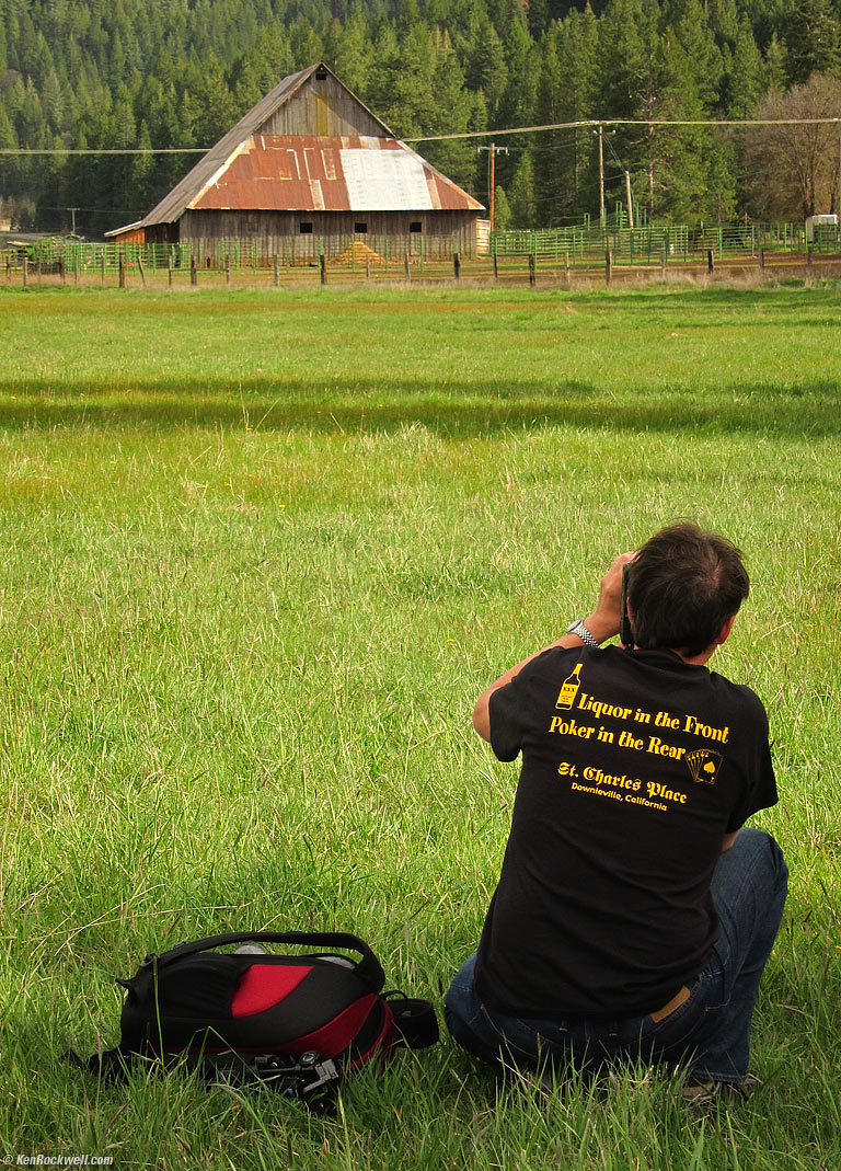 Simon, Taylorsville, California, 4:24PM.