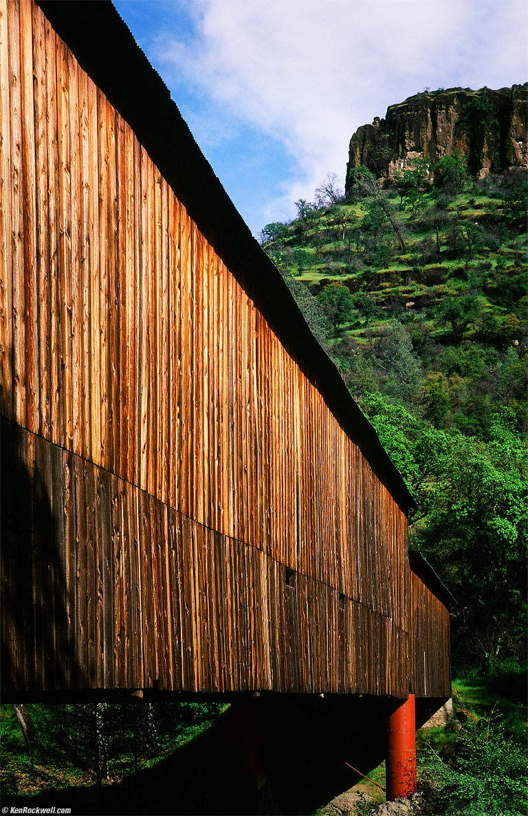 Honey Run Bridge, Chico, California (1894), 5PM.