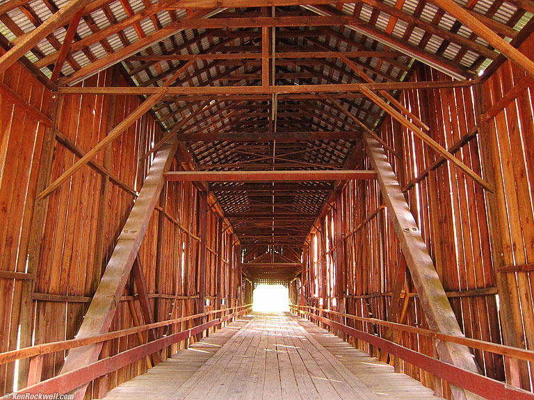 Honey Run Bridge, Chico, California (1894), 5:13PM.