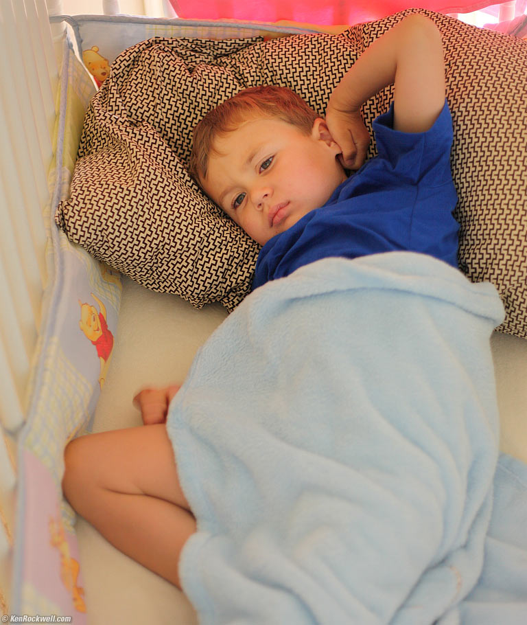 Ryan waking up, Maui. 5:15 PM.