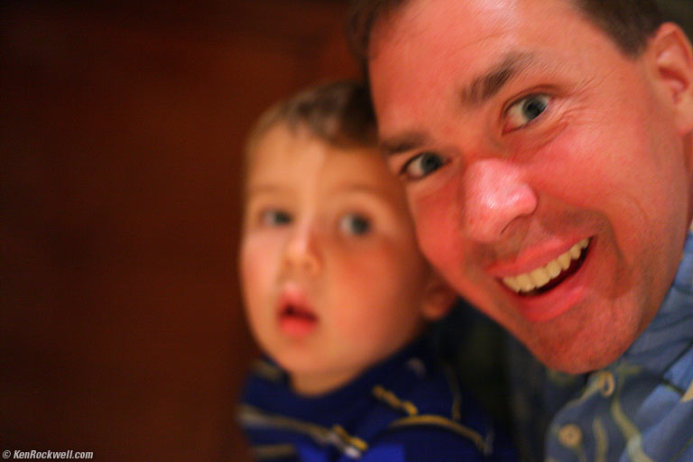 Ryan and Dada, Wailea, Maui. 7:29 PM.