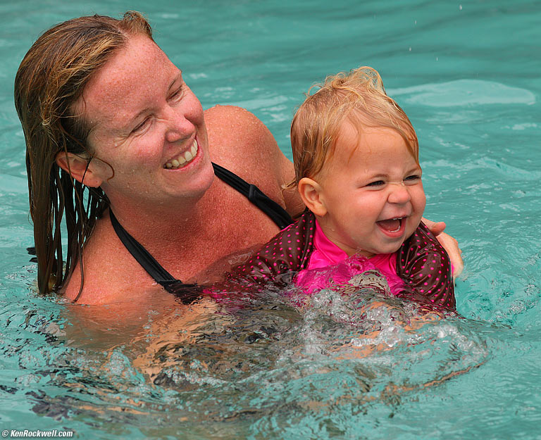 Aunt Lisa and Katie, Wailea, Maui. 2:30 PM.
