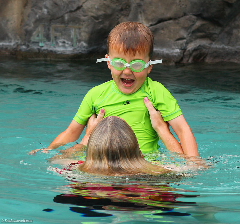 Ryan and mom, Wailea, Maui. 2:48 PM.