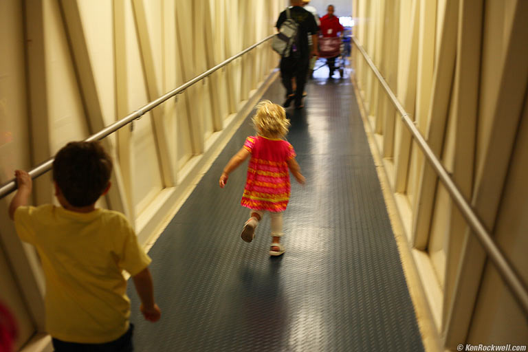 Katie gets away, Maui. 10:21 AM.