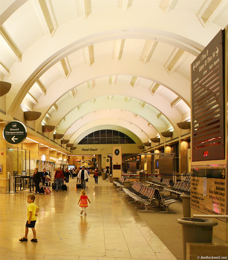 Katie running away again, 9:54 PM.