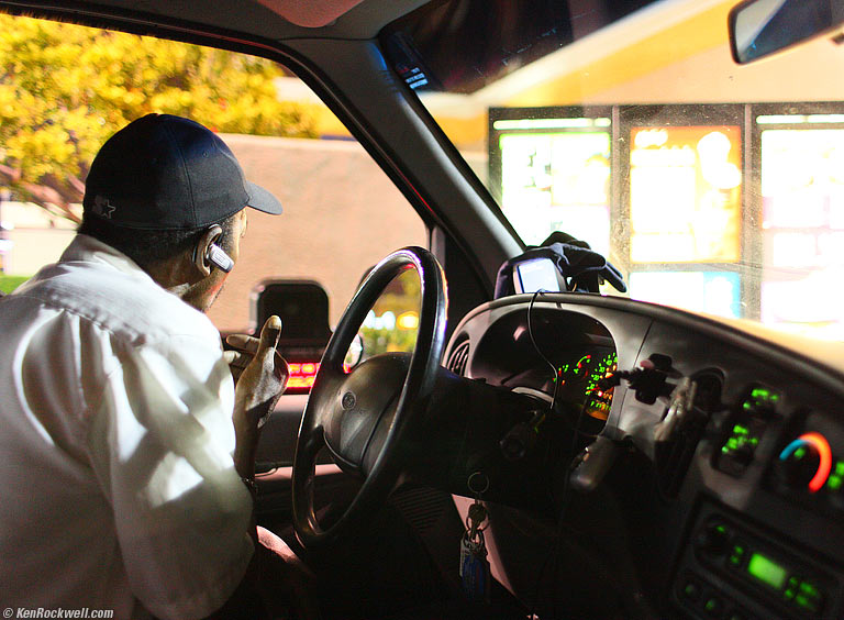 McDonalds stop. 10:38 PM.