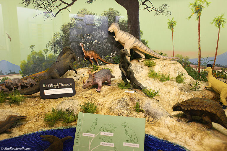 Dinosaurs!, Tackapausha Preserve, Seaford, Long Island, 4:01 PM.