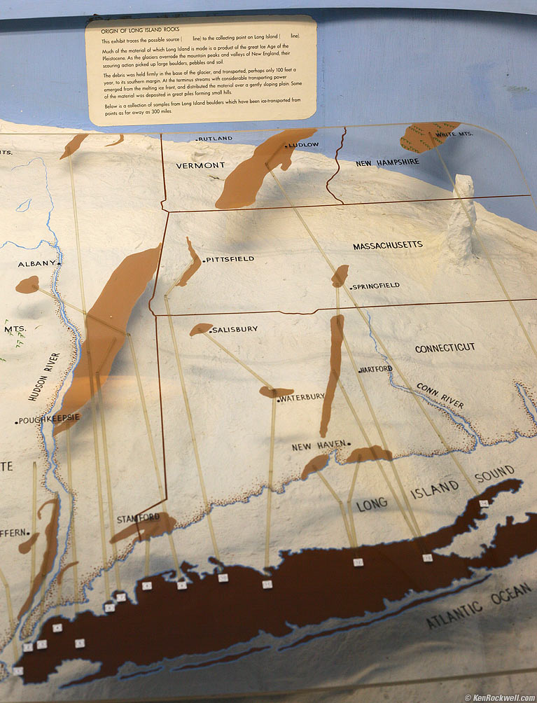 Terminal Moraine, Tackapausha Preserve, Seaford, Long Island, 4:01 PM.