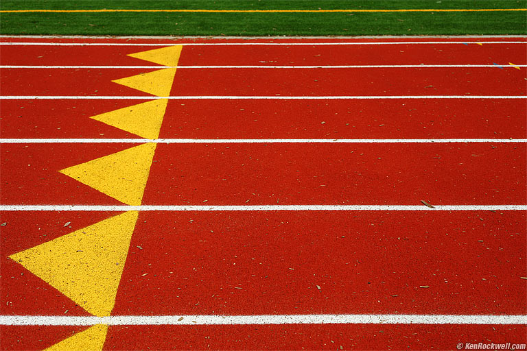 Seaford High School Track, 4:39 PM.