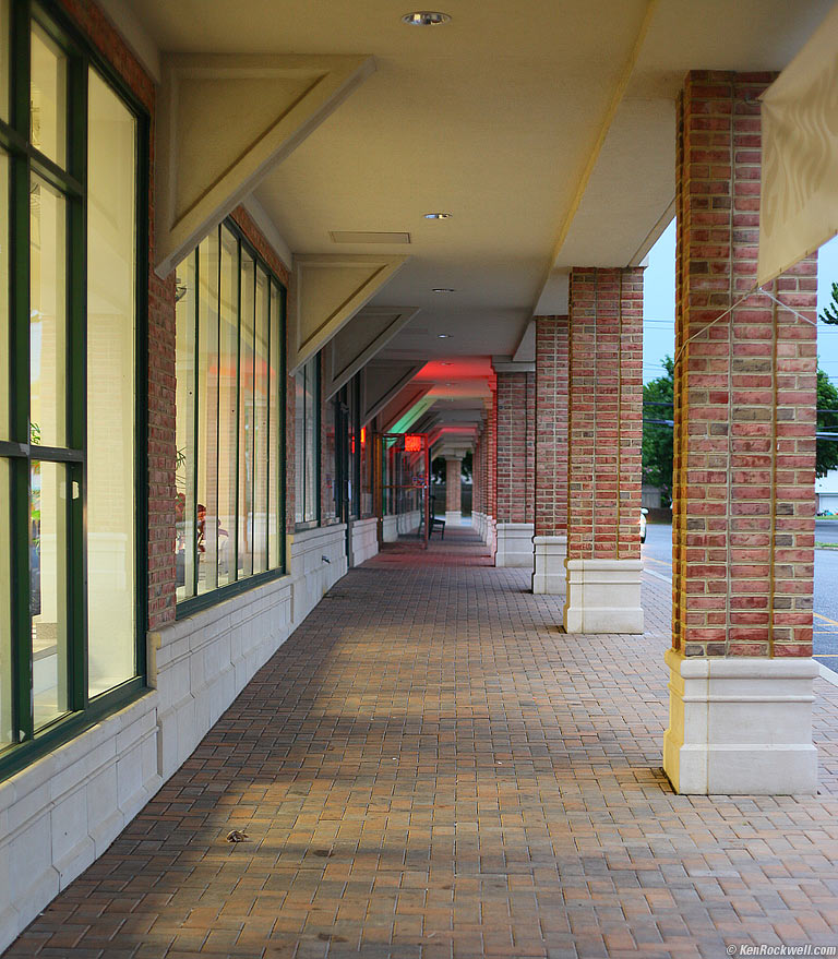 The Stores, 7:34 PM.