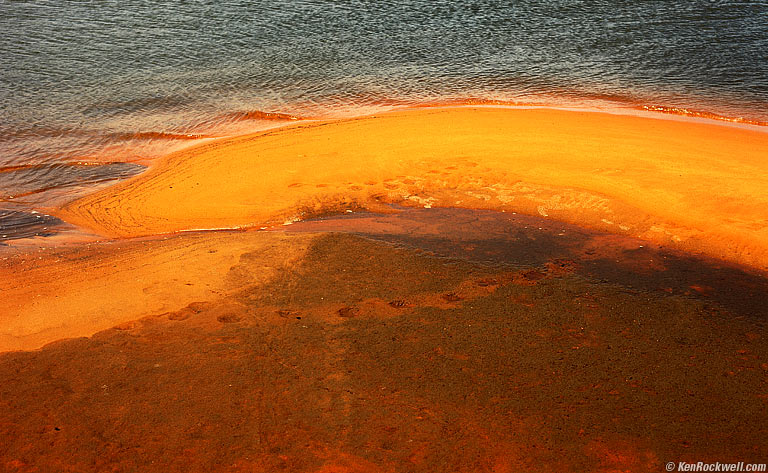 Curve, Colonial Shores, Hampton Bays, Long Island, 1:12 PM.