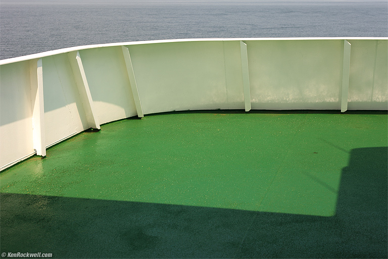 Green, Port Jefferson Ferry, Long Island Sound, 11:21 AM.